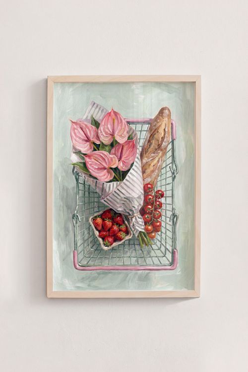 Premium Poster, Market Day Delights