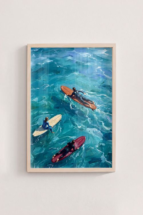 Premium Poster, Ocean's Embrace