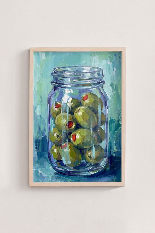 Premium Poster, Olive Jar Delight