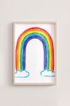 Premium Poster, Happy Crayon Rainbow