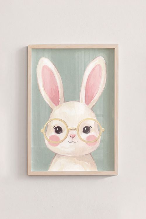 Premium Poster, Smart Little Bunny