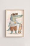 Premium Poster, Skater Gator