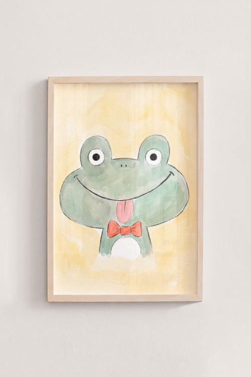 Premium Poster, Dapper Froggy Friend