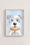 Premium Poster, Sweet Blue Pup