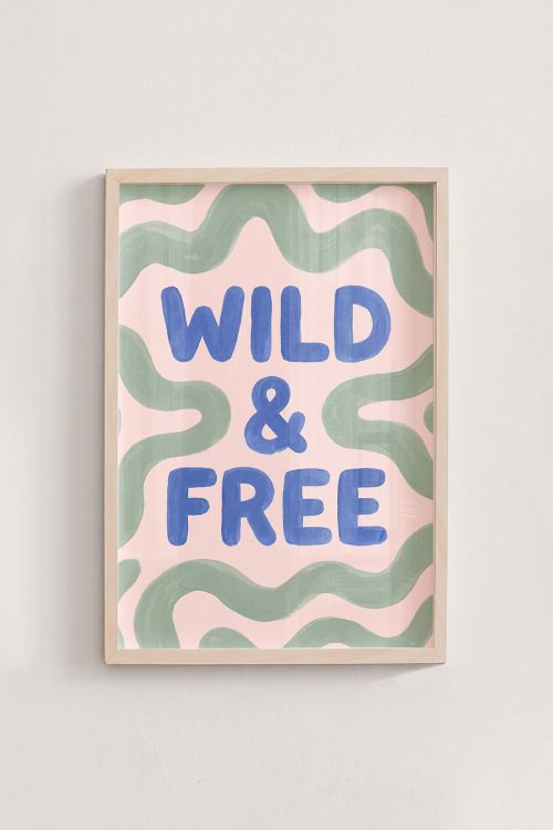 Premium Poster, Wild & Free Spirit