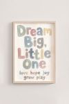 Premium Poster, Dream Big Nursery Art