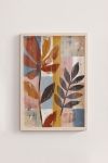 Premium Poster, Earthy Botanicals Abstract