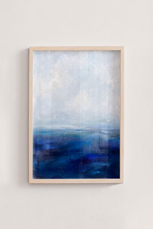 Premium Poster, Ocean Horizon Serenity