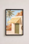 Premium Poster, Desert Oasis Hideaway