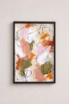 Premium Poster, Earthy Swirls Abstract