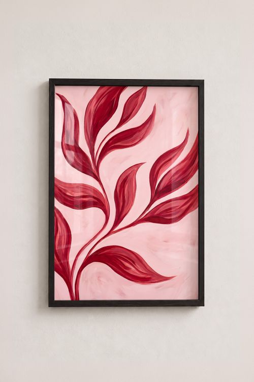 Premium Poster, Crimson Blush Foliage