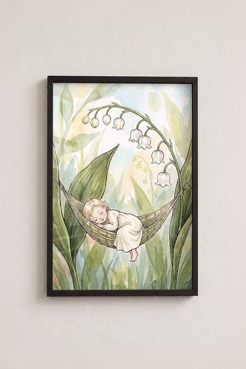Premium Poster, Lily of the Valley Slumber