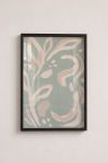 Premium Poster, Sage Bloom Abstract