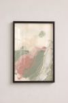 Premium Poster, Sage Blush Swirls