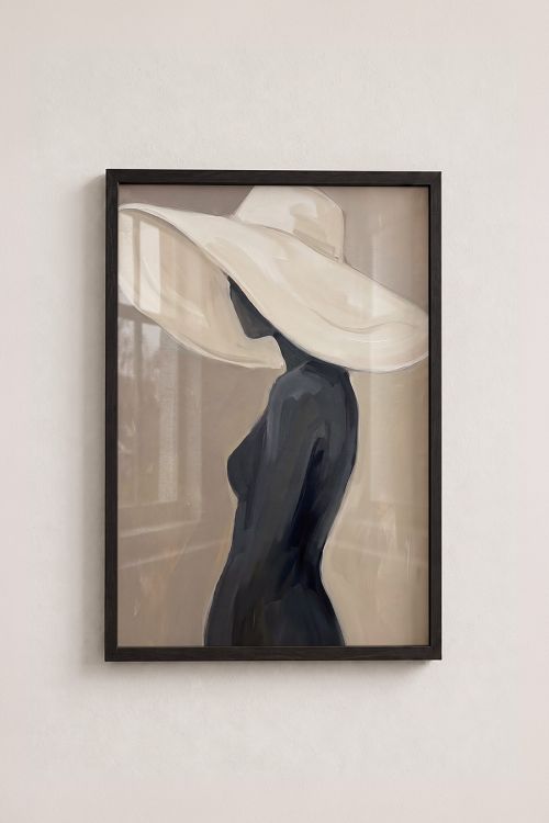 Premium Poster, Shaded Elegance