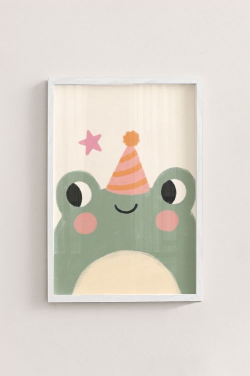 Premium Poster, Party Frog Celebration