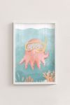 Premium Poster, Ocean Explorer Octopus