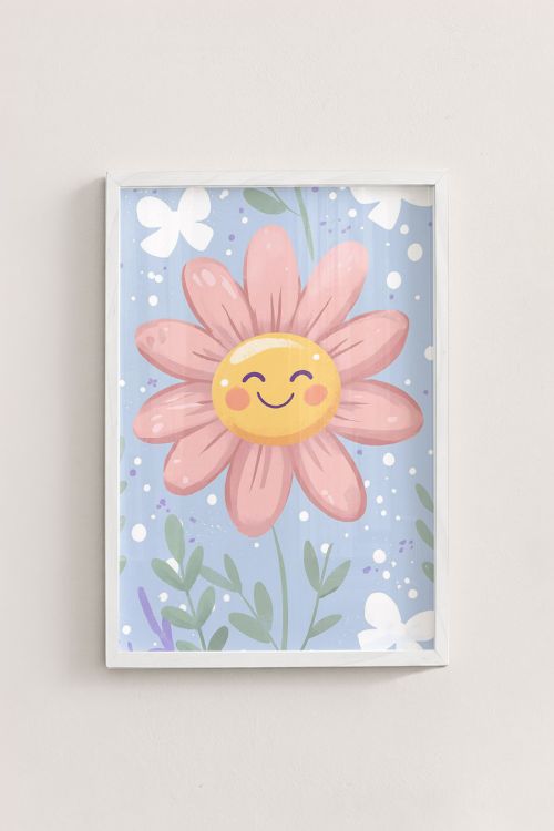 Premium Poster, Happy Daisy Smile
