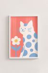 Premium Poster, Polka Dot Kitty
