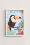 Premium Poster, Tropical Toucan Bloom