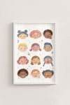 Premium Poster, Little Faces, Big Feelings