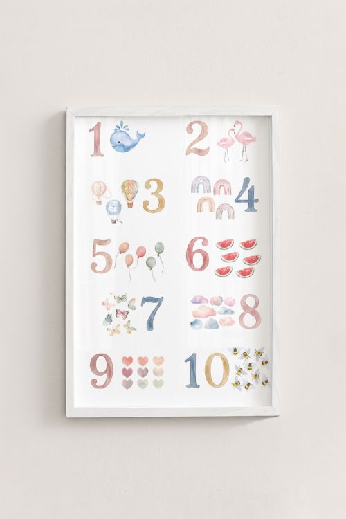 Premium Poster, Counting Whimsical Wonders