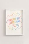 Premium Poster, Dream Big Rainbow