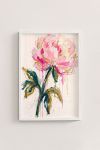 Premium Poster, Vibrant Peony Bloom