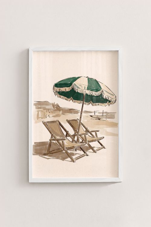 Premium Poster, Coastal Comfort