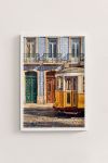 Premium Poster, Lisbon Tram Azulejos