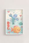 Premium Poster, Ocean Friends Forever