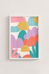 Premium Poster, Playful Shapes Garden