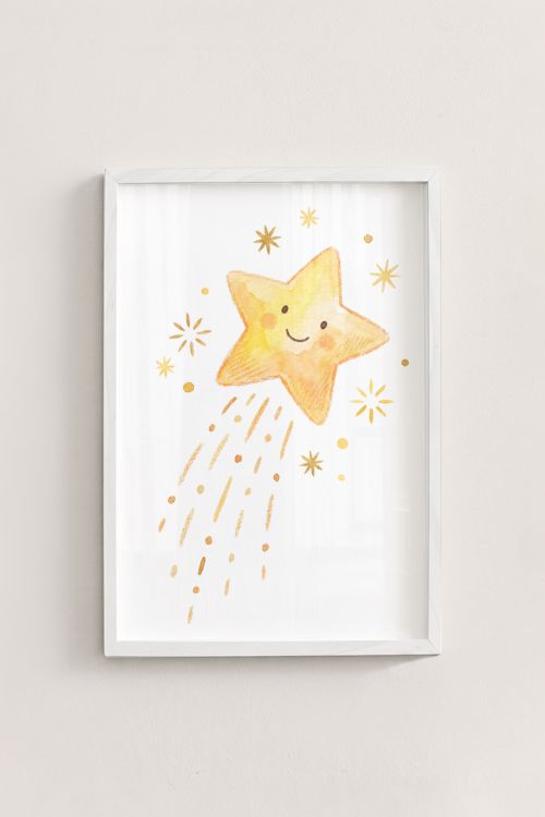 Premium Poster, Happy Wishing Star