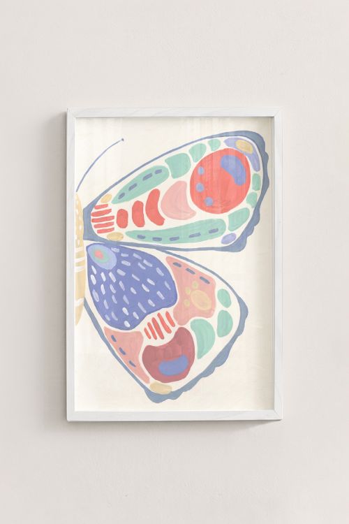 Premium Poster, Whimsical Flutterby Wings