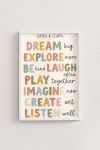 Premium Poster, Grow & Learn Values