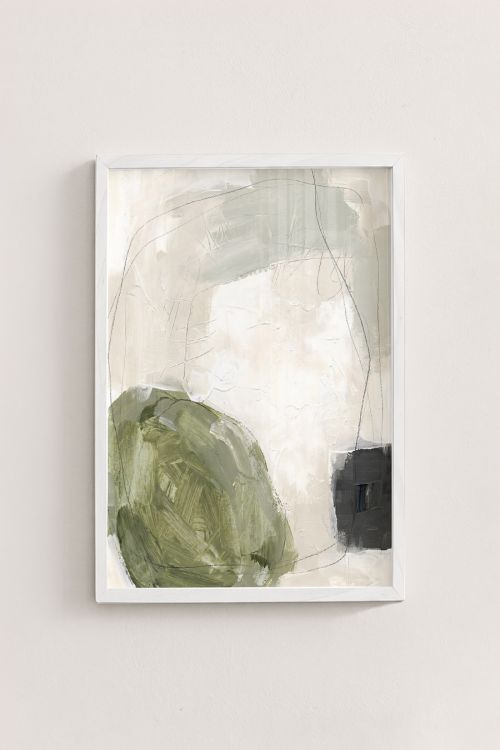 Premium Poster, Earthen Embrace Abstract