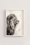 Premium Poster, Majestic Mane Profile