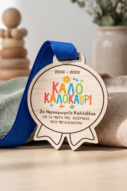 Μετάλλιο | Αναμνηστικό Λήξης Σχολικής Χρονιάς Νηπιαγωγείου