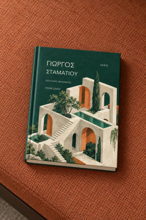 Ατζέντα - Ημερολόγιο με Όνομα για Πολιτικό Μηχανικό