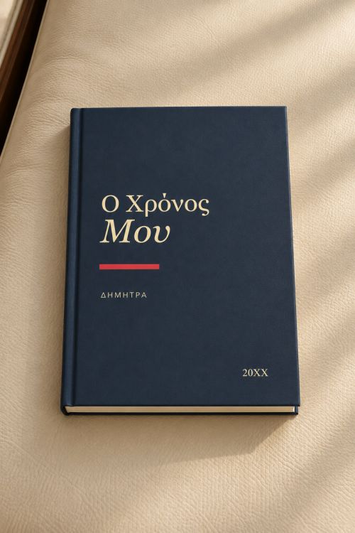 Ατζέντα - Ημερολόγιο με Όνομα & Σχέδιο Ο Χρόνος Μου