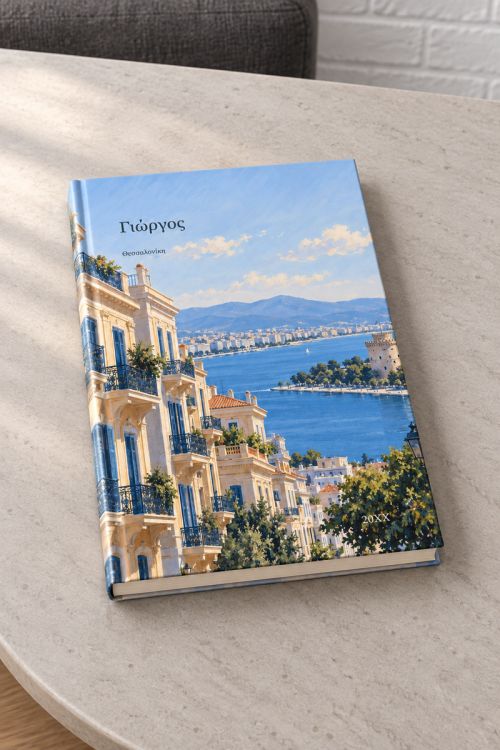 Προσωποποιημένη Ατζέντα - Ημερολόγιο με Σχέδιο Θεσσαλονίκη