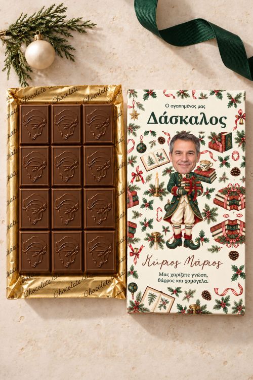 Σοκολάτα Γάλακτος, Δώρο Χριστουγέννων για Δασκάλους