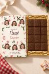 Premium Chocolate με Φωτογραφία, Δώρο Χριστουγέννων για Αδερφή