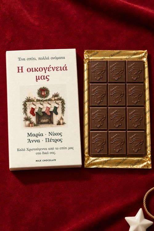 Σοκολάτα με Φωτογραφία, Δώρο για Όλη την Οικογένεια