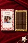 Premium Chocolate με Φωτογραφία, Δώρο Χριστουγέννων για Φίλη