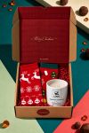 Gift Box για Πελάτες: Εταιρικό Σετ με Κερί & 2 Ζευγάρια Κάλτσες