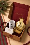 Gift Box Χριστουγέννων Εταιρικό με Κούπα, Χρυσό Γούρι Ρόδι & Ευχετήρια Κάρτα