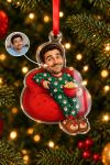Προσωποποιημένο Εορταστικό Στολίδι Δέντρου με Φωτογραφία