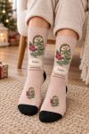 Fashion Κάλτσες με Σκατζόχοιρο για Πρωτοχρονιάτικο Δώρο