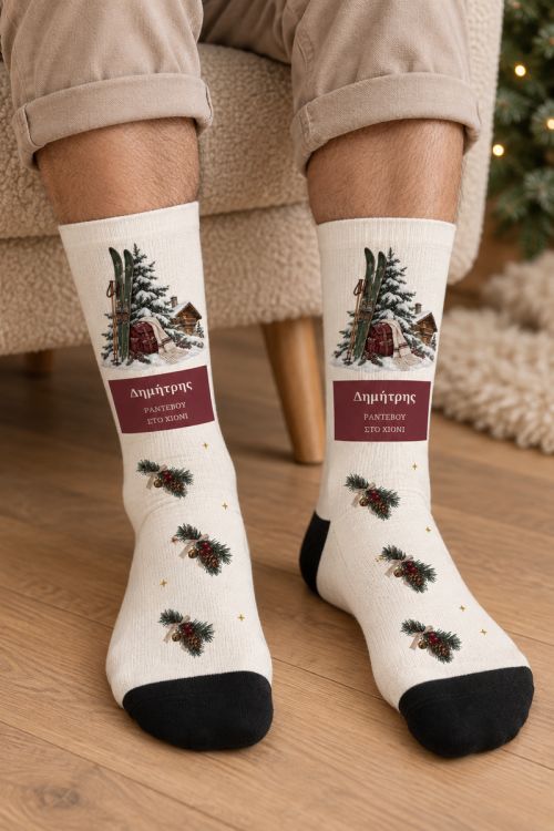 Fashion Κάλτσες με Σκι, Ιδανικό Δώρο για Πρωτοχρονιά